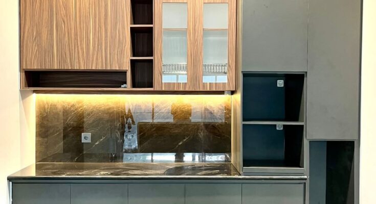 harga kitchen set per meter di bekasi